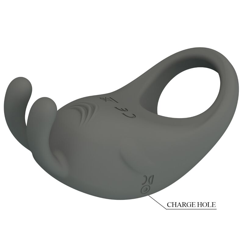 PRETTY LOVE - ANNEAU VIBRANT STRATUS LAPIN GRIS