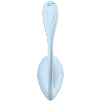 SATISFYER - APPLICATION GRATUITE STIMULATEUR DE POINT G PÉTALE LISSE BLEU CIEL