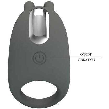 PRETTY LOVE - ANNEAU VIBRANT STRATUS LAPIN GRIS